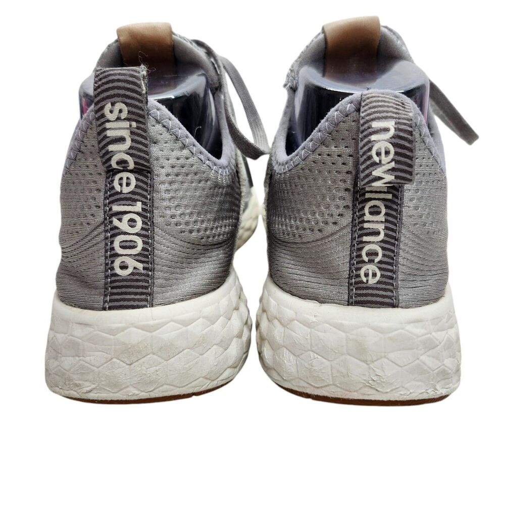 New Balance Fresh Foam Cruz V1 Reissue Womens 8 Athletic Shoes Gray Knit Running - Picture 7 of 10